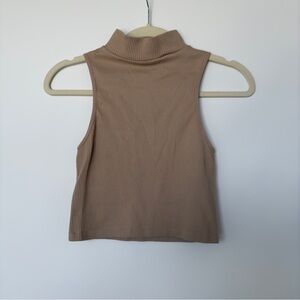 Zara High Neck Sweater Tank